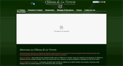 Desktop Screenshot of chateaudelaverrerie.com